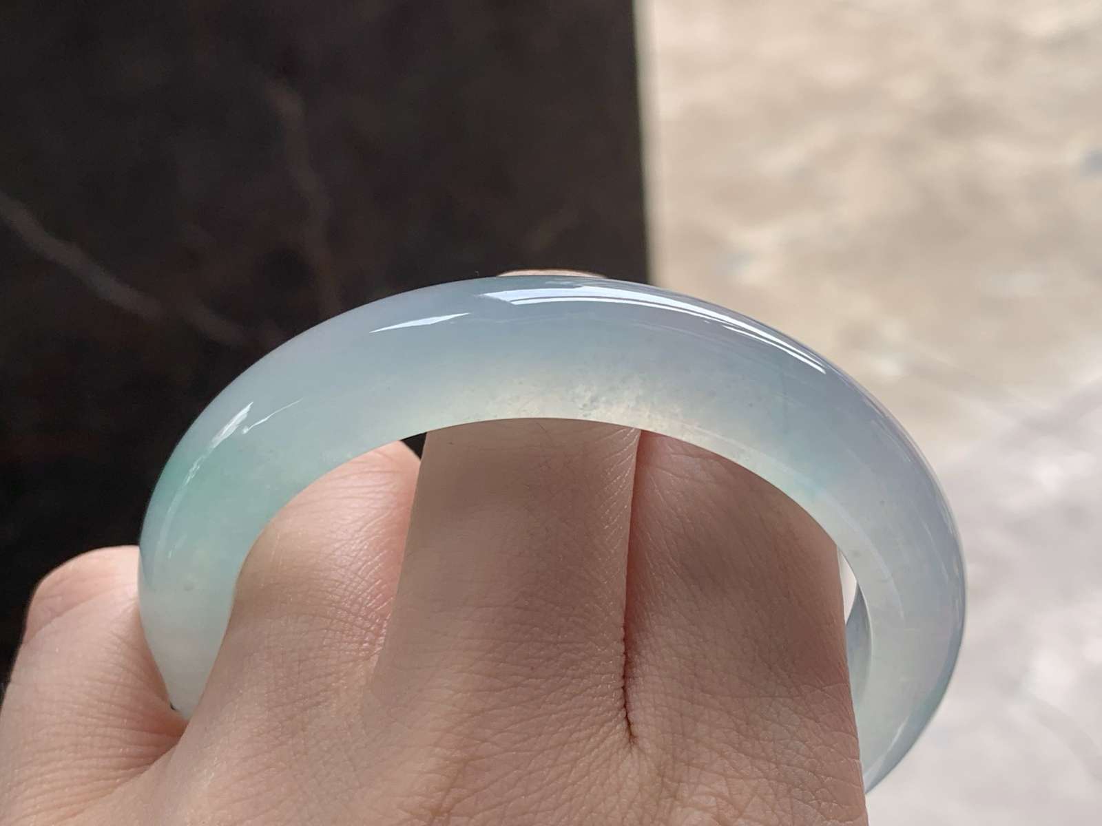 冰种手镯
种好水足 56.2/11.8/9mm