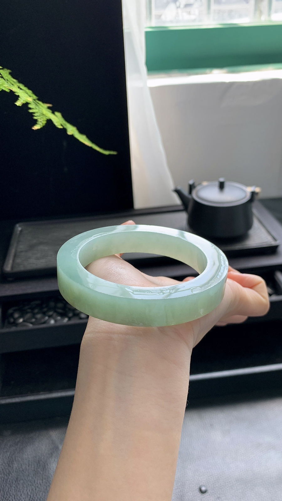 ️【芙蓉半山水镯胚】