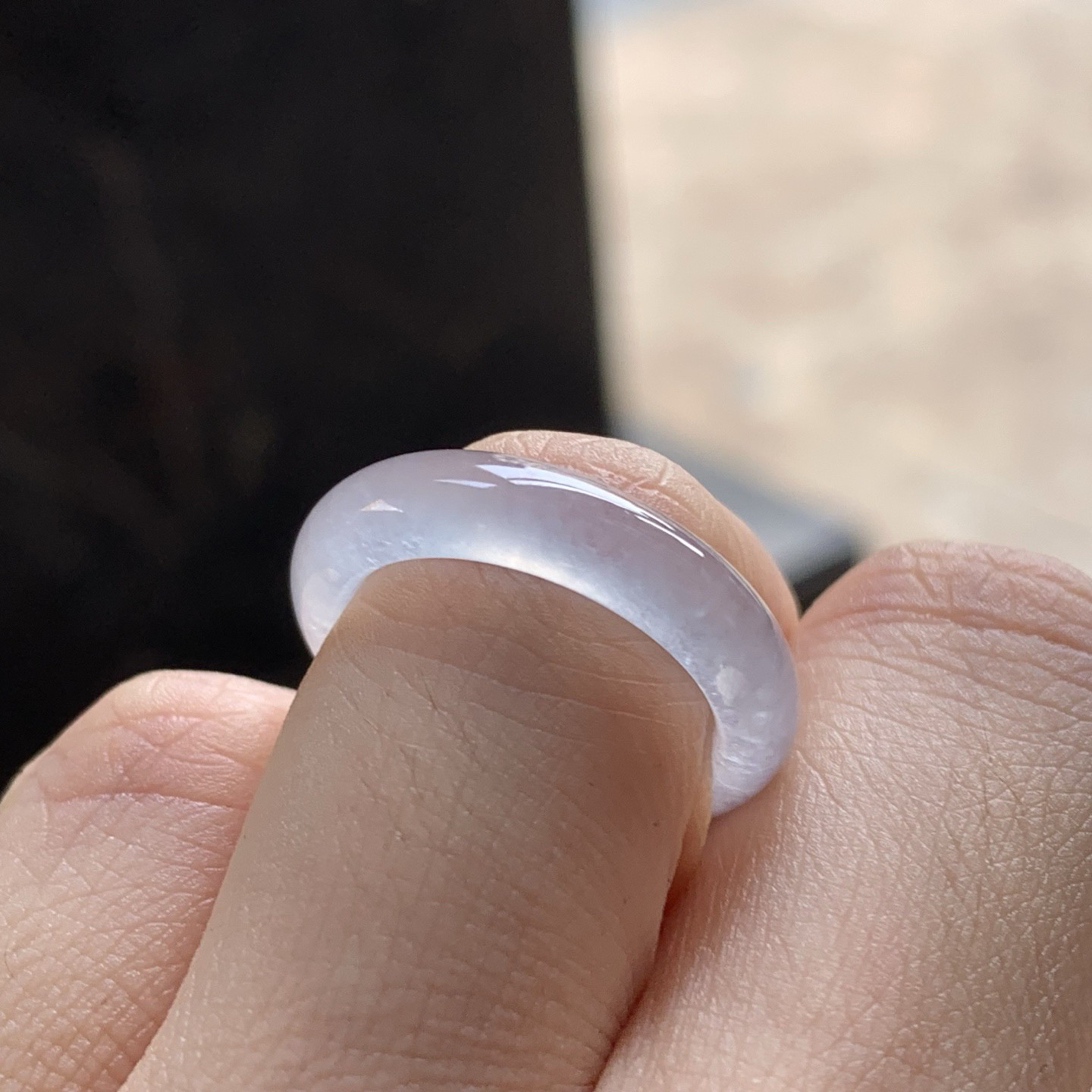 冰种指环
种老水足 清爽冰透