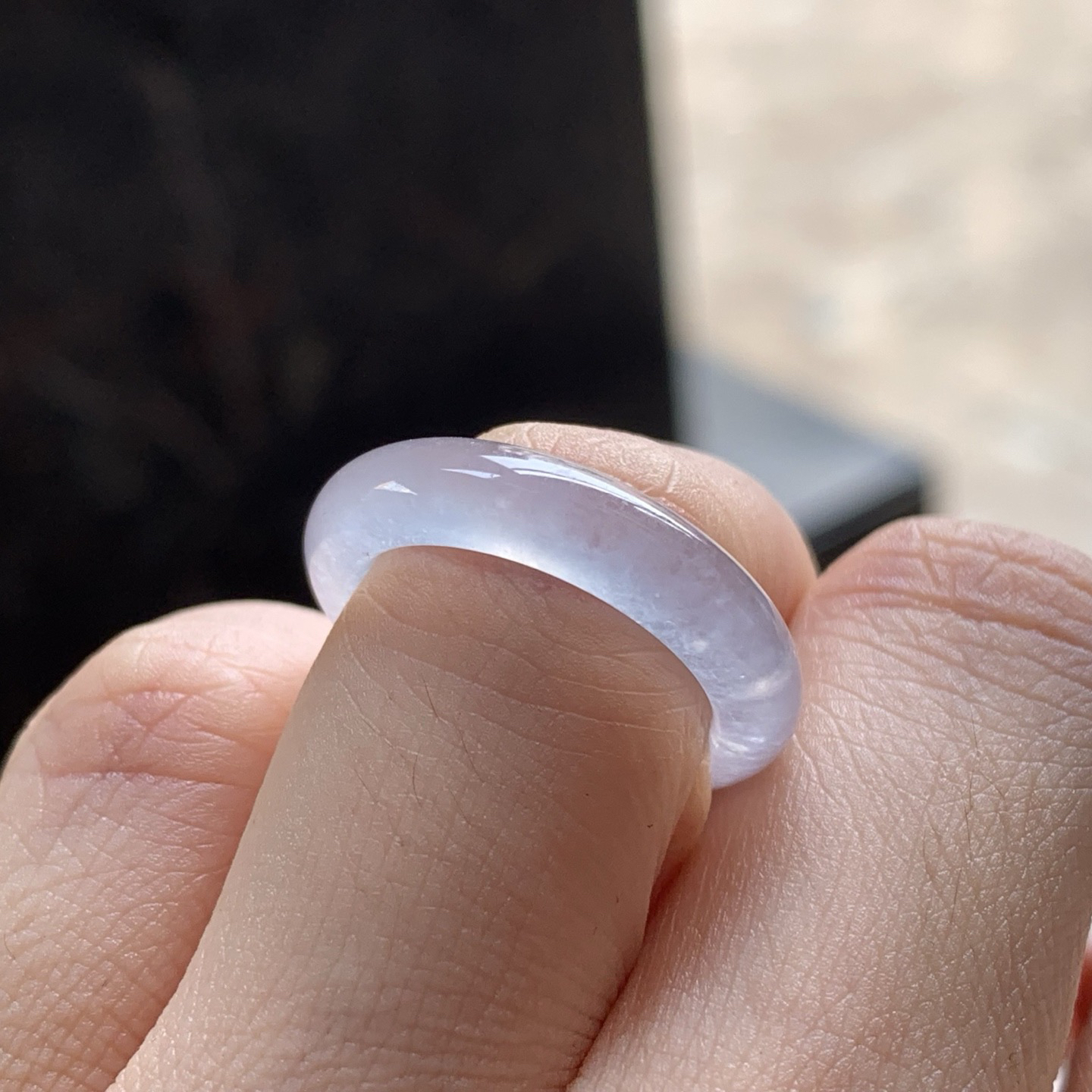 冰种指环
种老水足 清爽