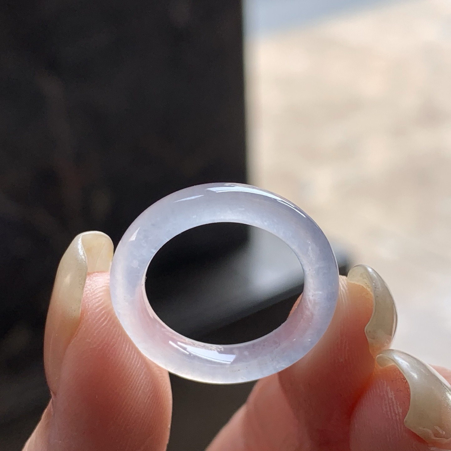 冰种指环
种老水足 清爽冰透