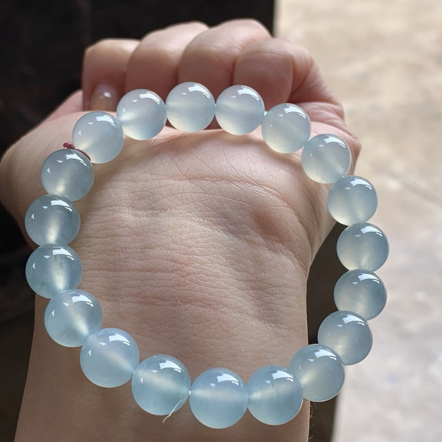 冰种手串
种好水足