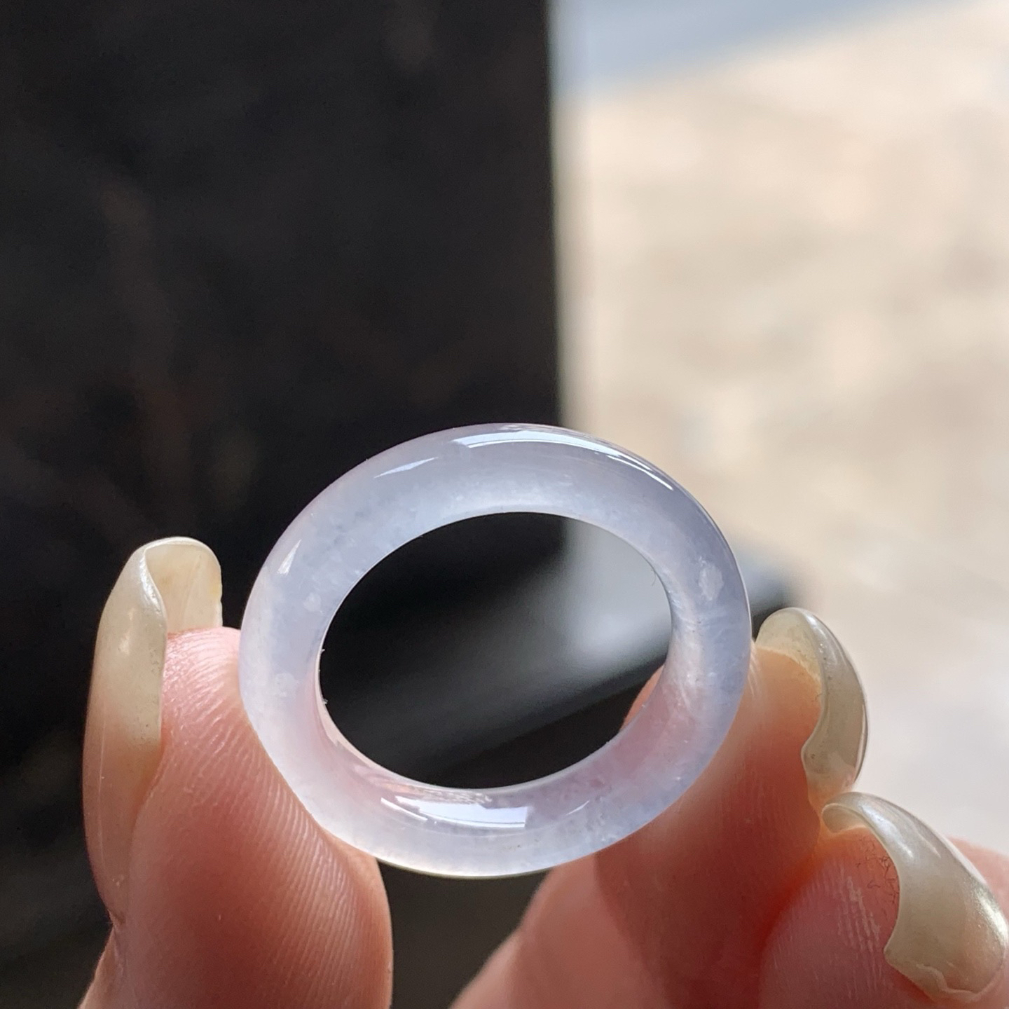 冰种指环
种老水足 清爽冰透