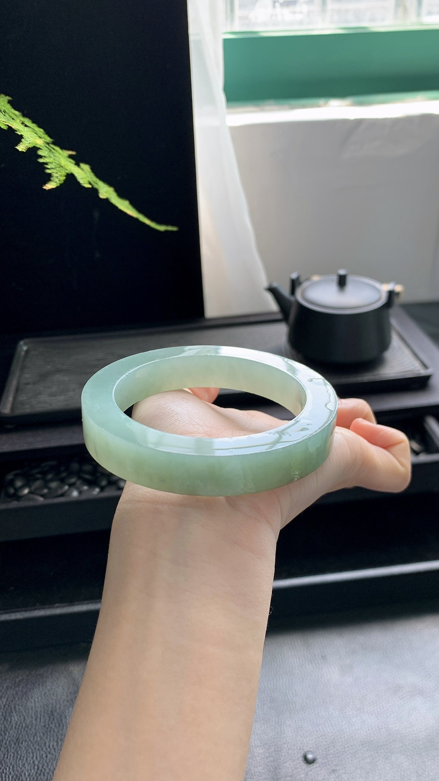 ️【芙蓉半山水镯胚】