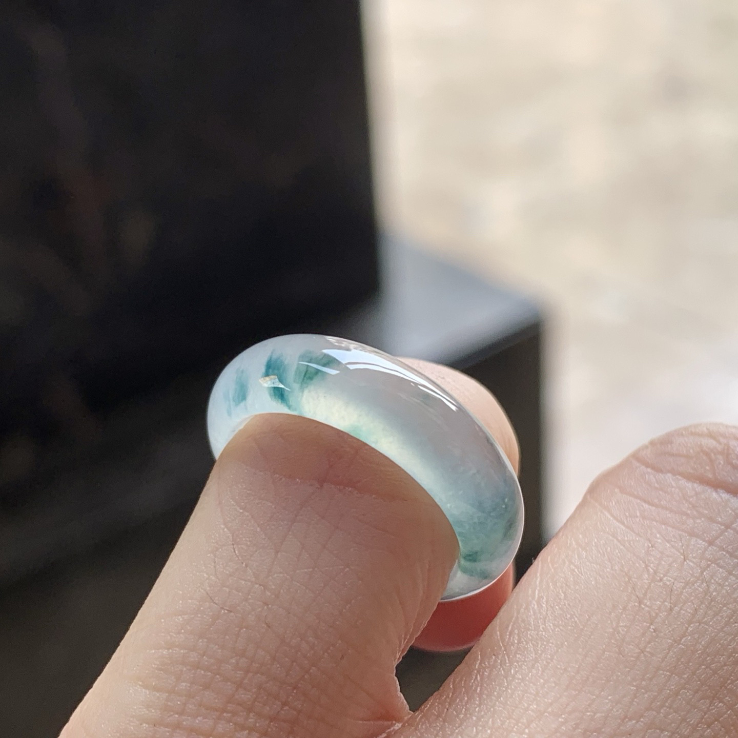 冰种飘花指环
种好 飘花灵动