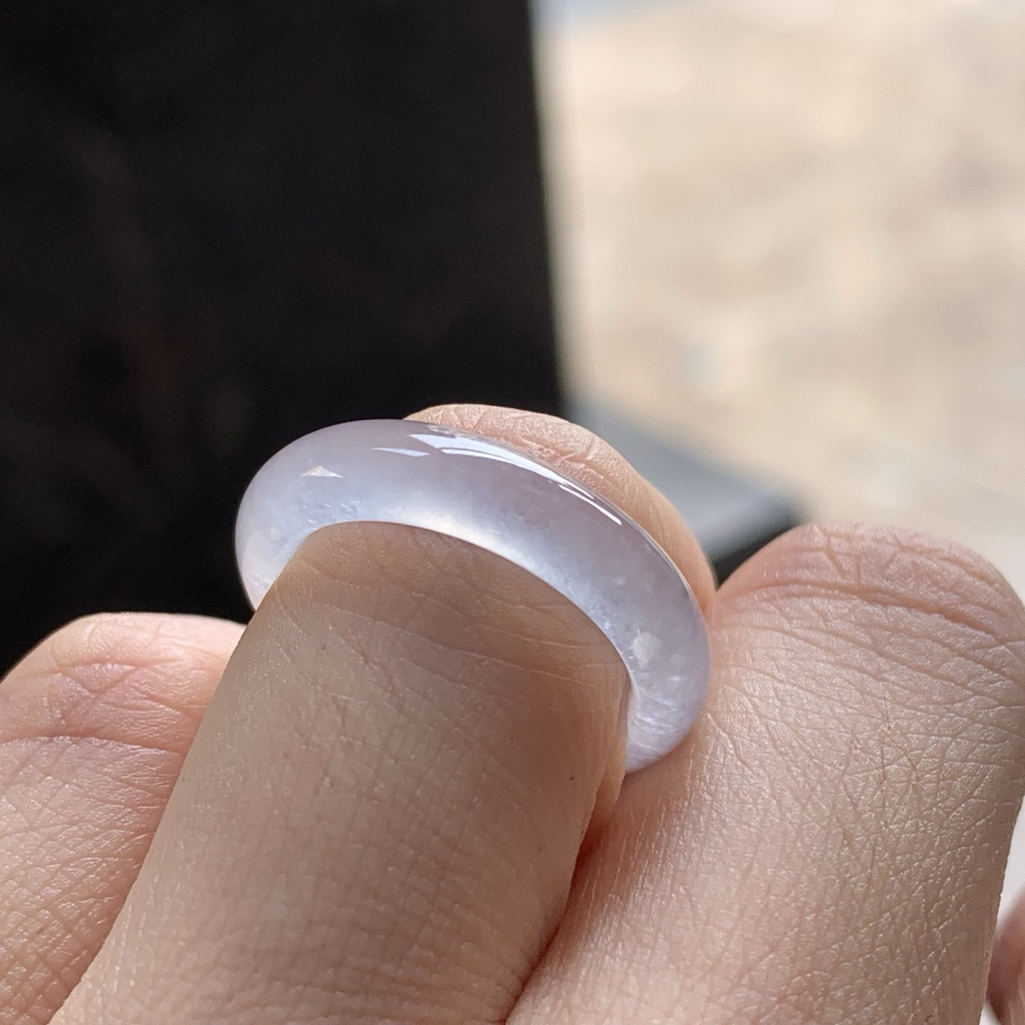 冰种指环
种老水足 清爽冰透