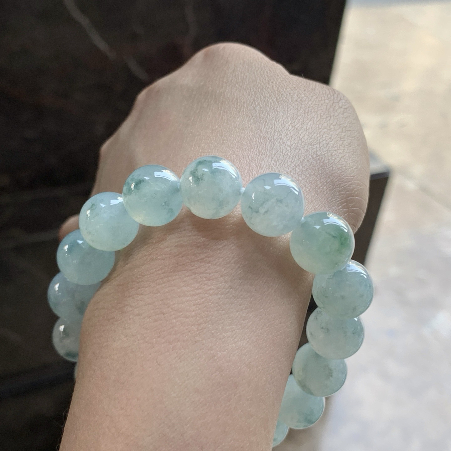 蓝花手串^_^飘花灵韵