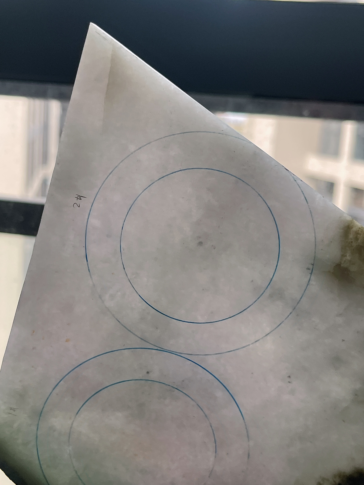 翡翠板料，⭕️正圈最大做61，圆条最大做57