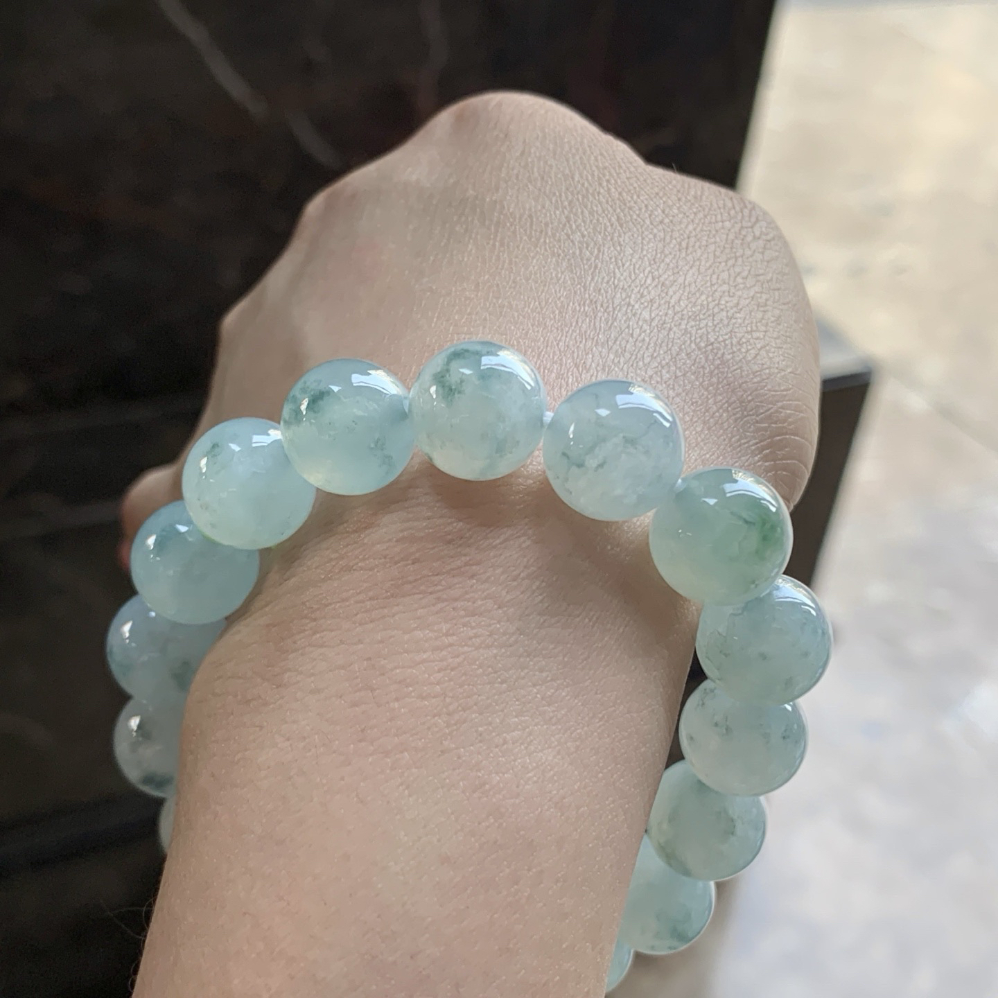 蓝花手串^_^飘花灵韵