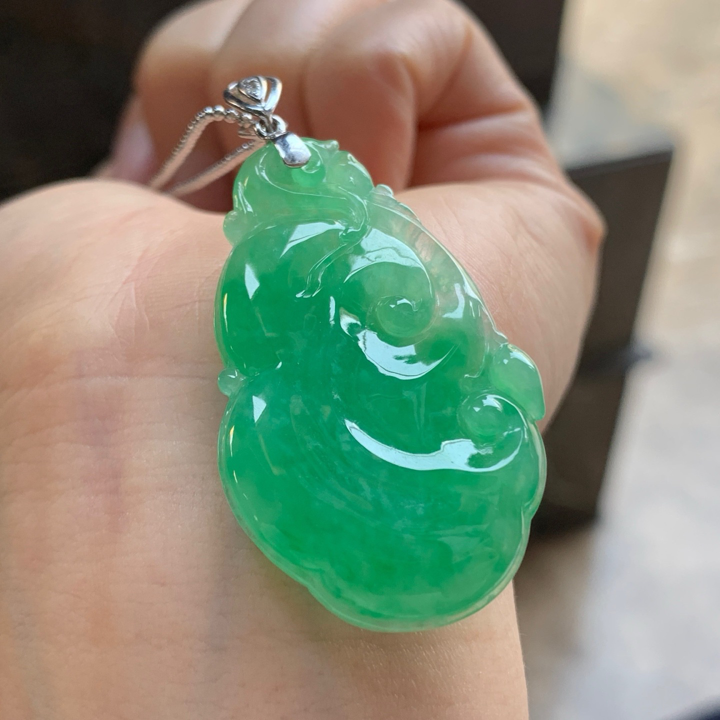 金扣阳绿色如意^_^色阳