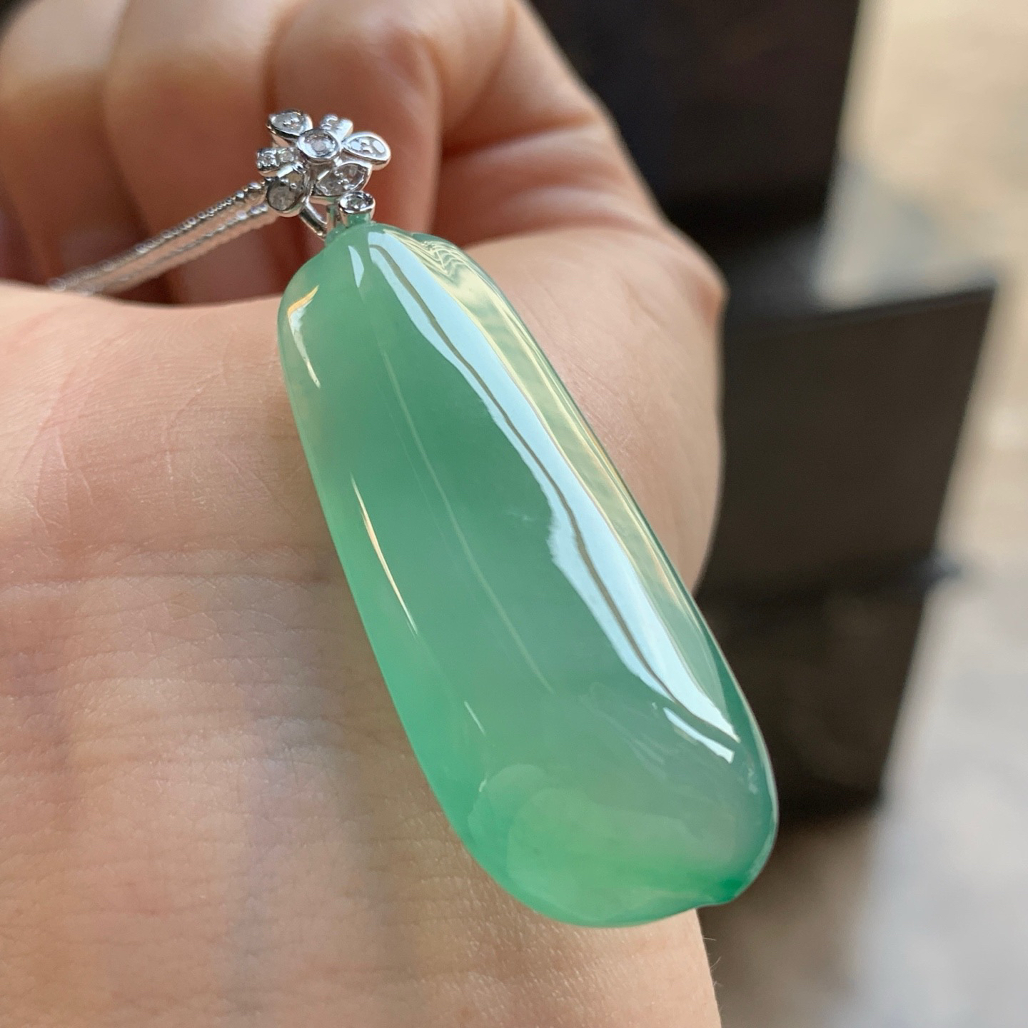 金扣冰绿福瓜^_^水润 冰透