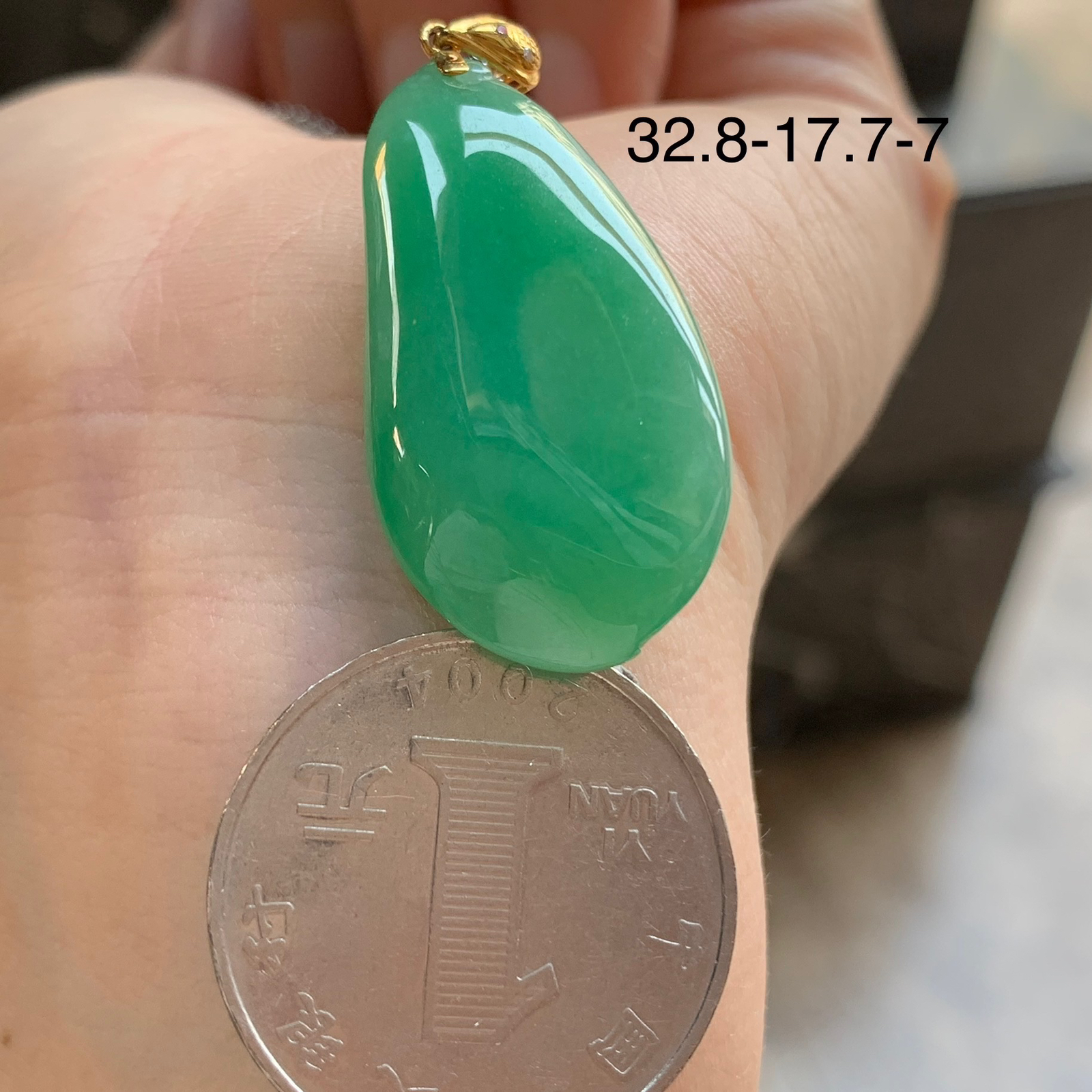 金扣绿色福瓜^_^精致