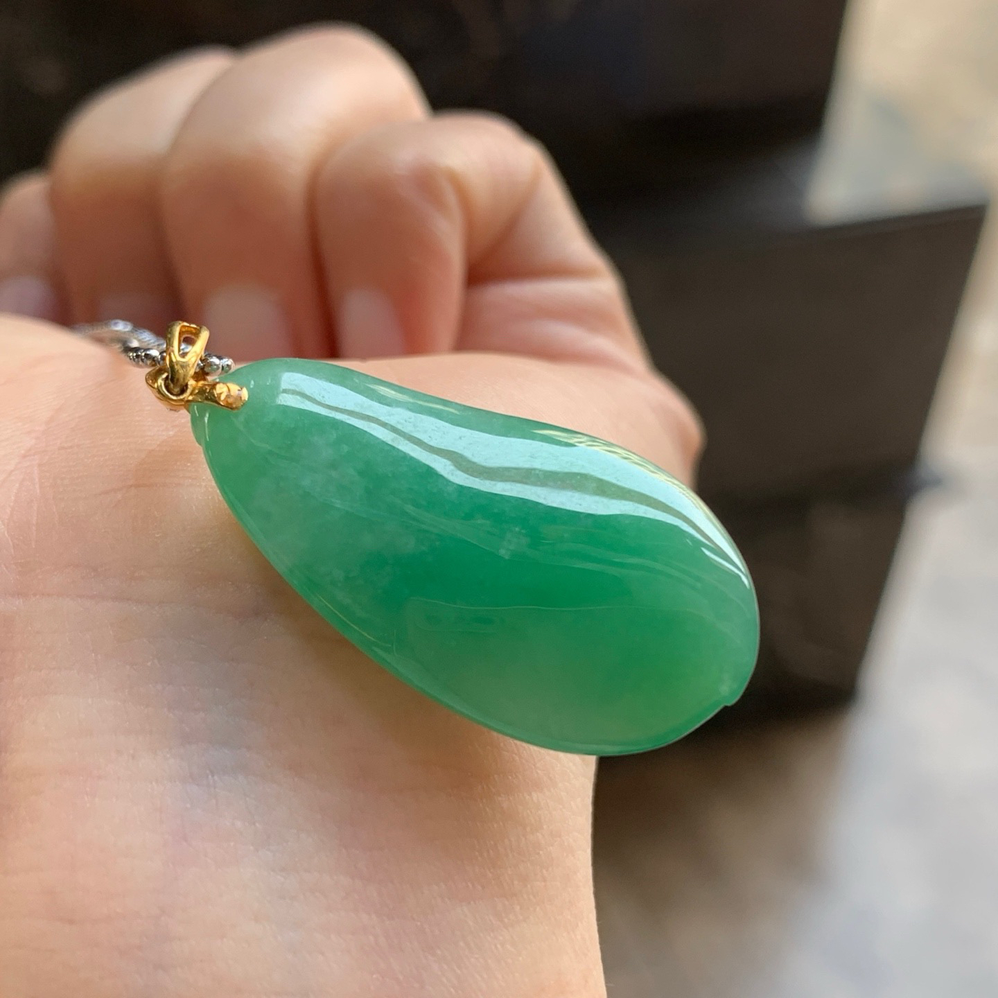 金扣绿色福瓜^_^精致