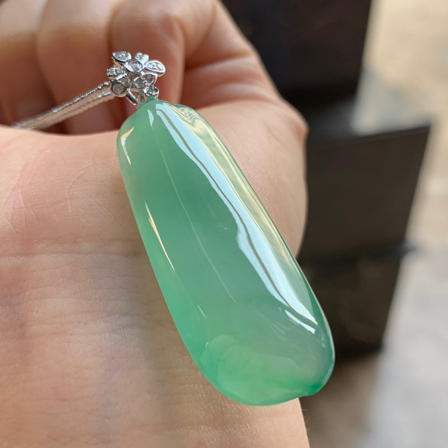 金扣冰绿福瓜^_^水润 冰透