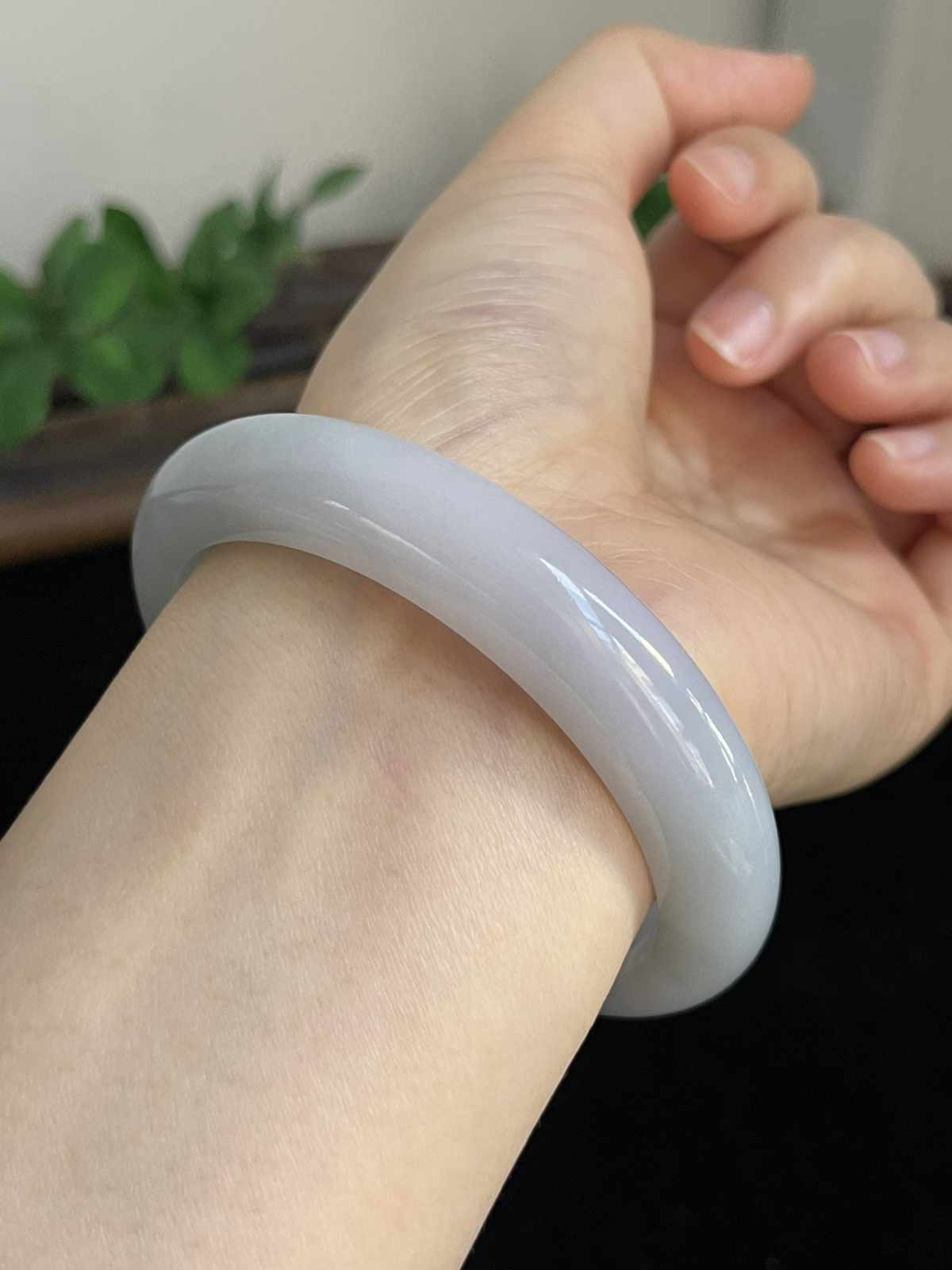 正圈58.3圈口，翡翠手镯