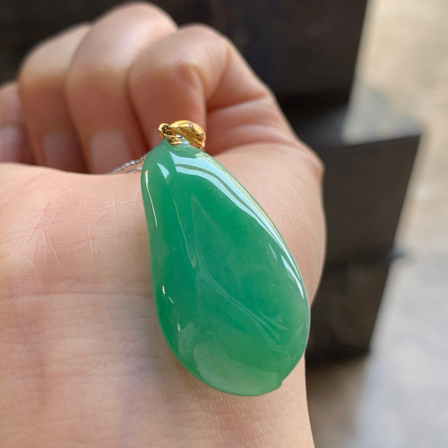 金扣绿色福瓜^_^精致