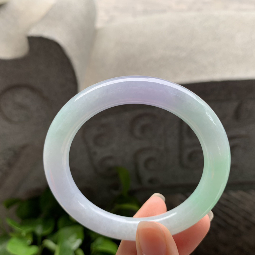 圈口54-9.7 【春彩圆条手镯】圆条54 55可戴