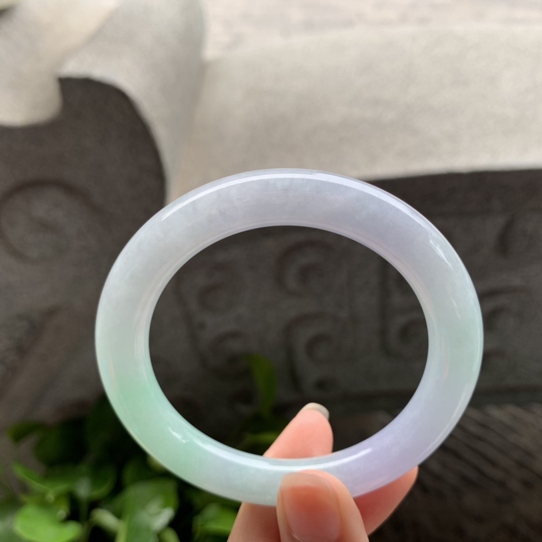 圈口54-9.7 【春彩圆条手镯】圆条54 55可戴