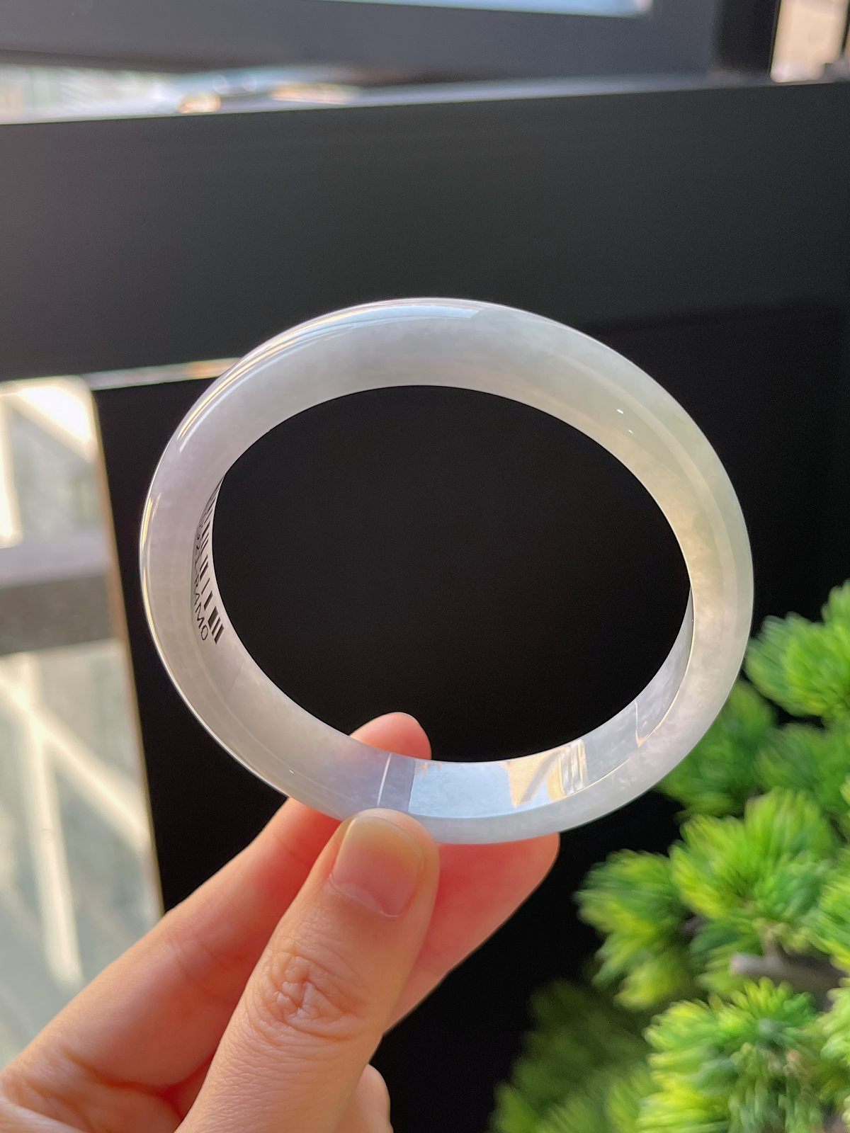 正圈58圈口，翡翠手镯