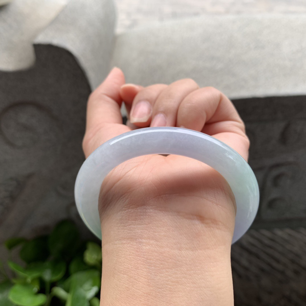 圈口54-9.7 【春彩圆条手镯】圆条54 55可戴