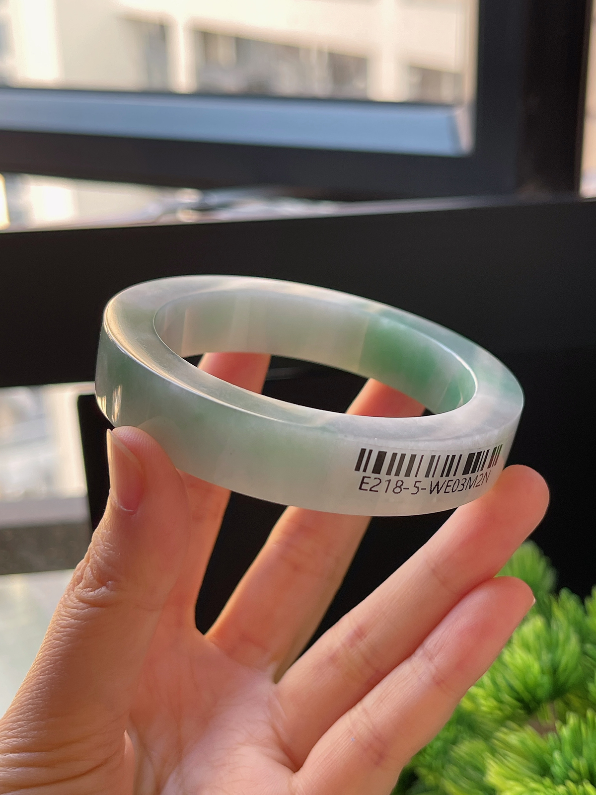 翡翠镯饼，⭕️正圈最大做58，最小做56.7