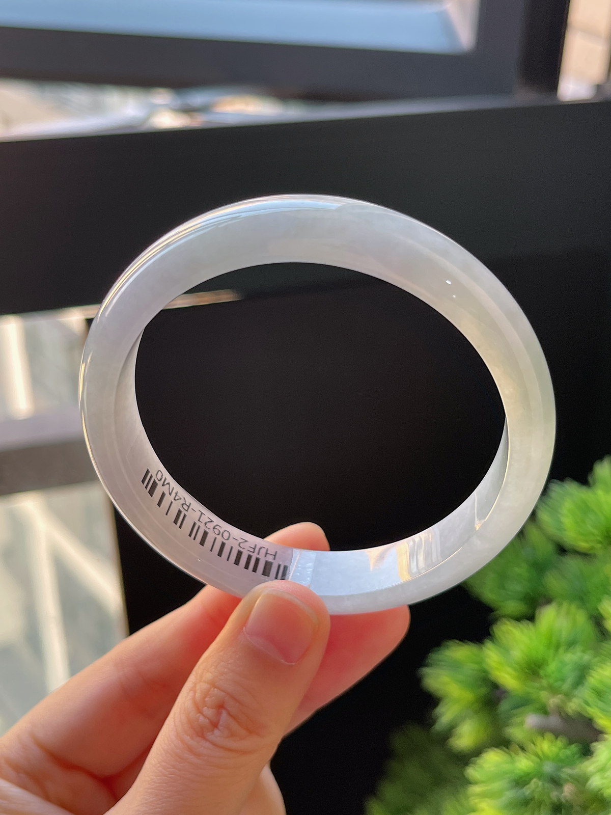 正圈58圈口，翡翠手镯