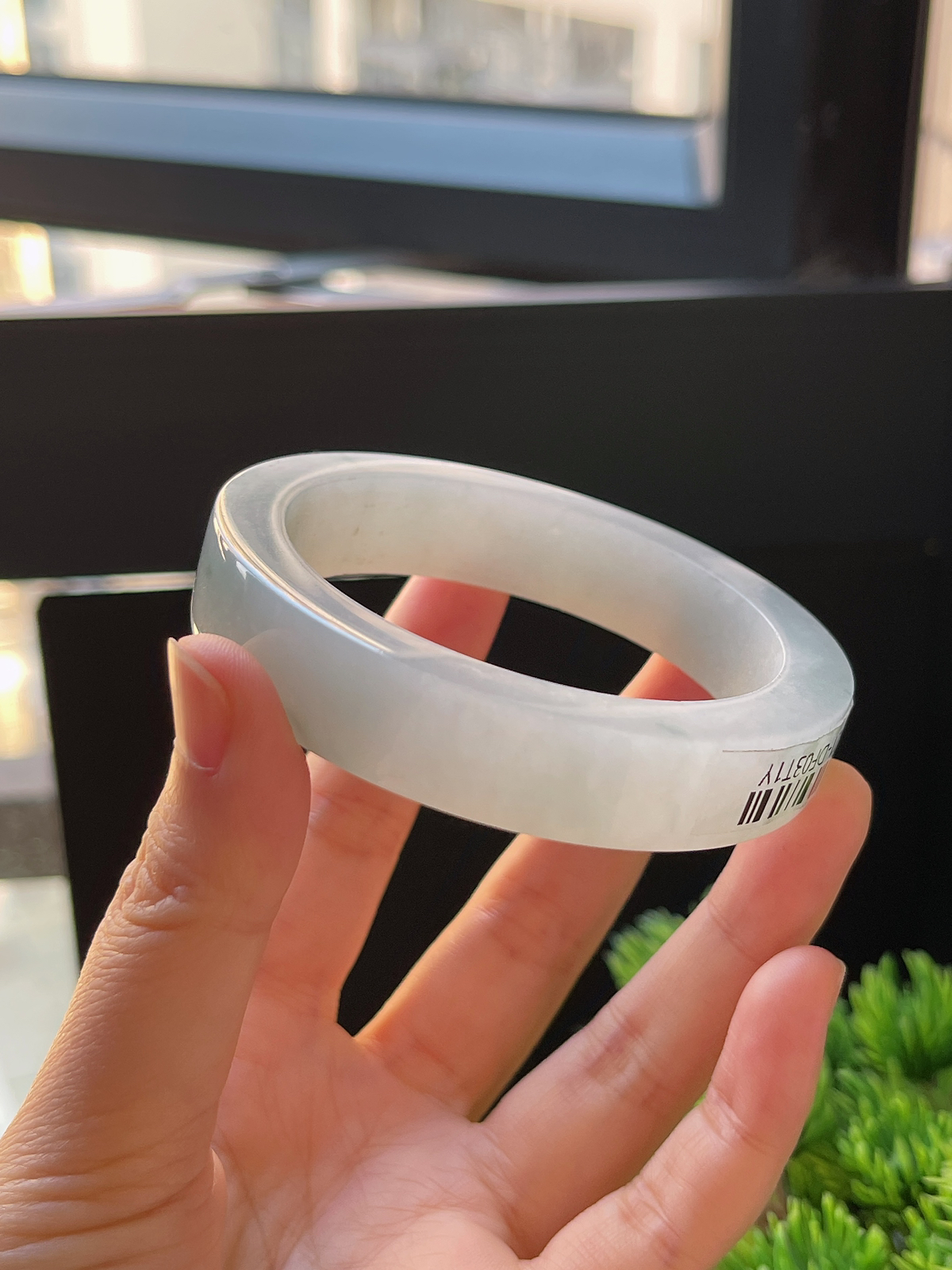 翡翠镯饼，⭕️正圈最大做55，最小做55