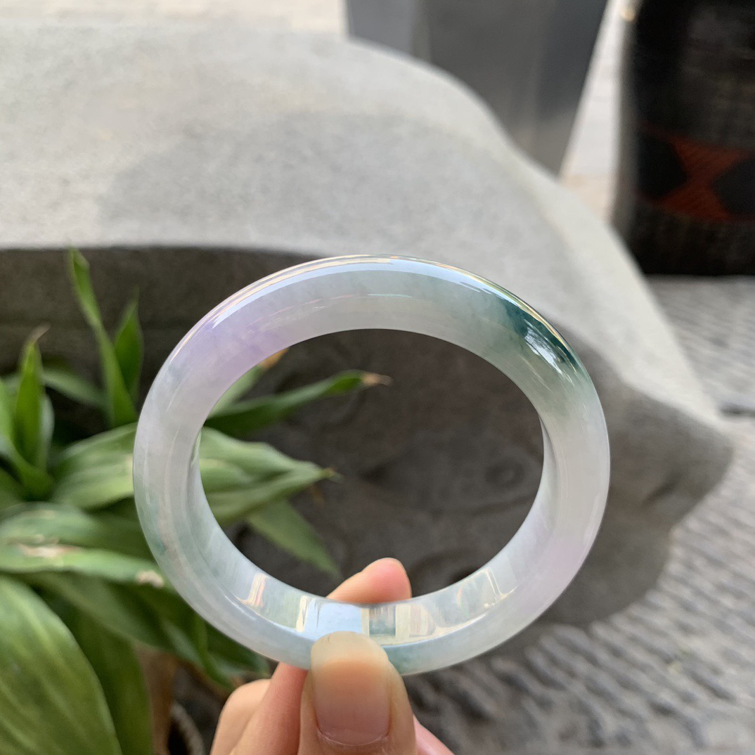 圈口55.3-13-8.8 【春彩正圈手镯】正圈55 56可戴