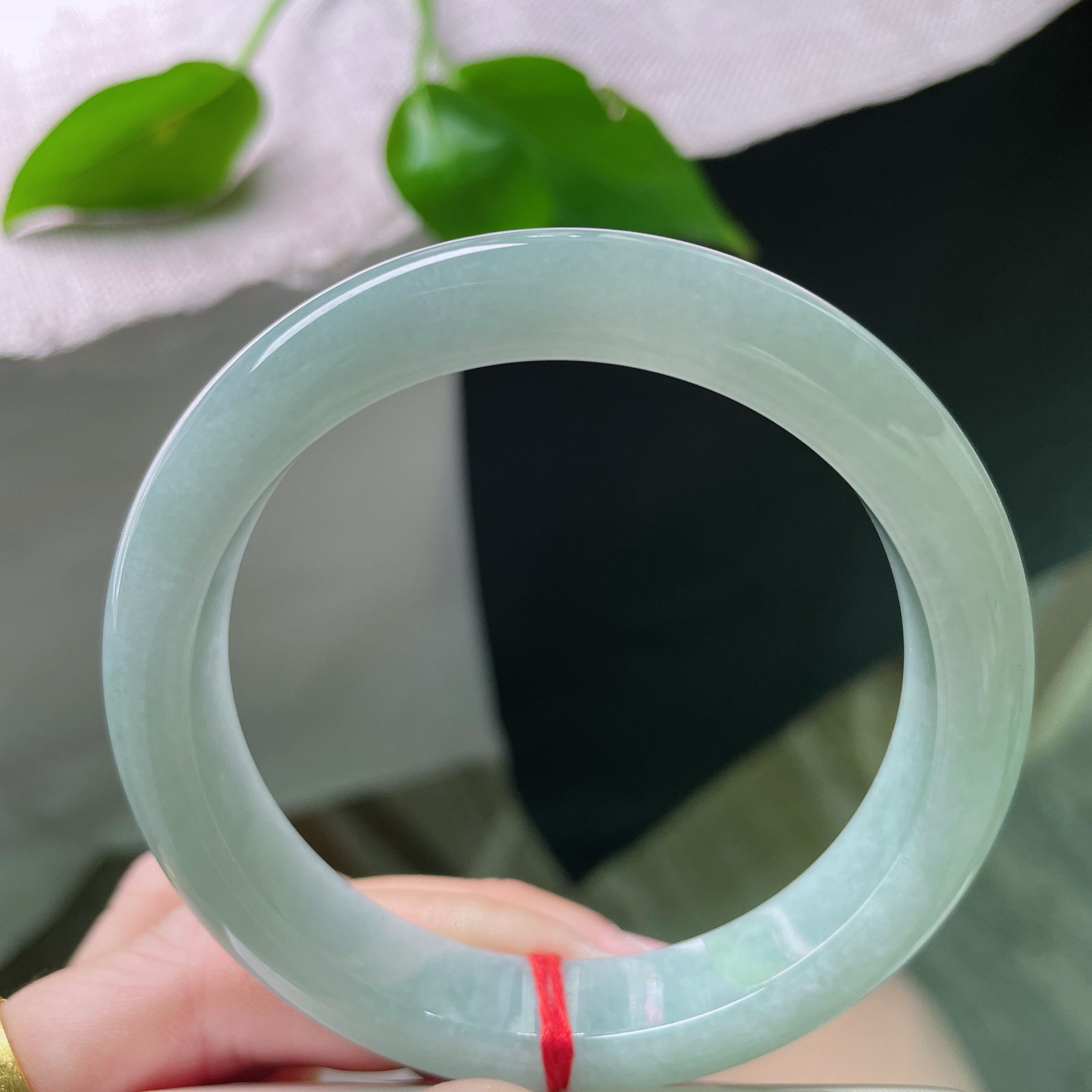 57.8/12/8.1，蓝底正圈，肉质莹润，深海温柔，尽在腕间舒展，一点皮纹不显