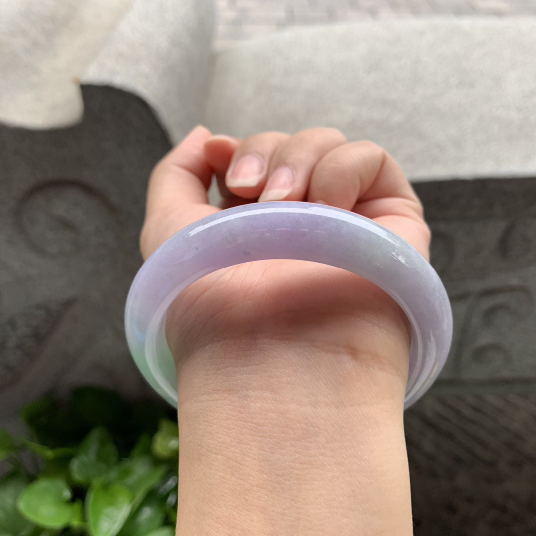 圈口 56.8-12.3-8.7【春彩正圈手镯】正圈56 57可戴