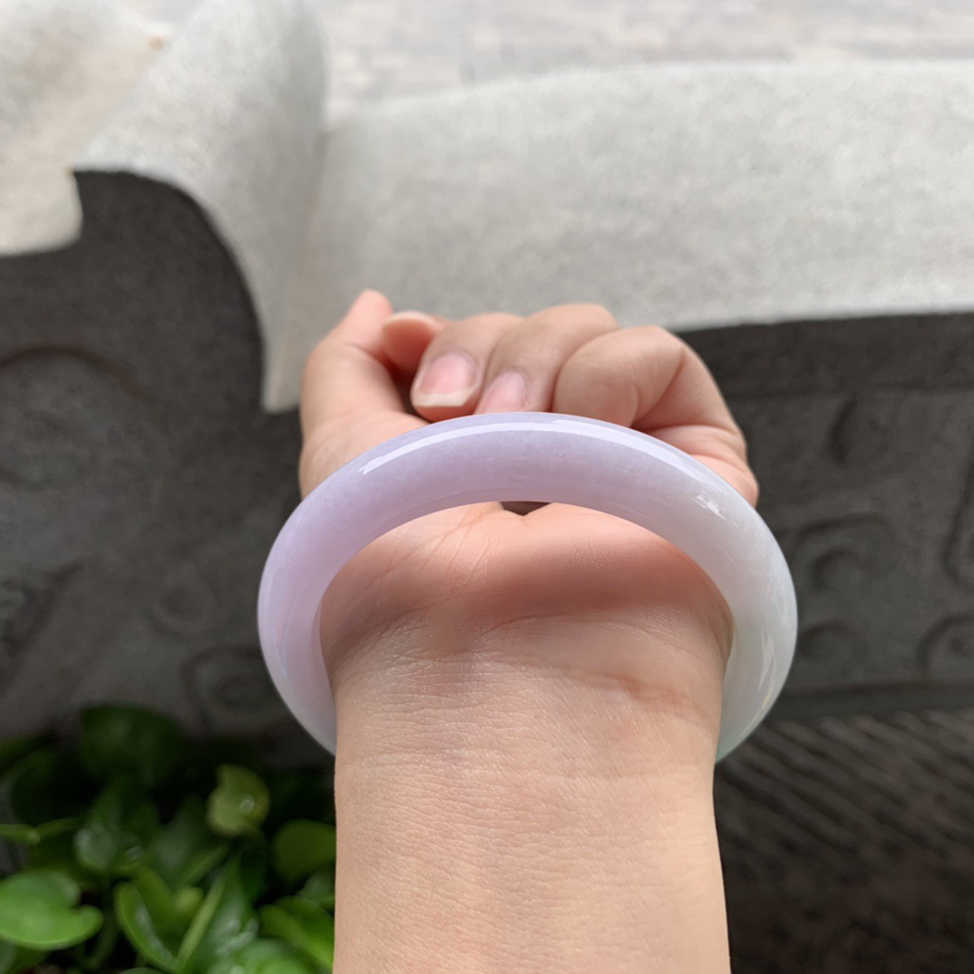 圈口57.6-12.3-8.4 【春彩正圈手镯】正圈57 58可戴