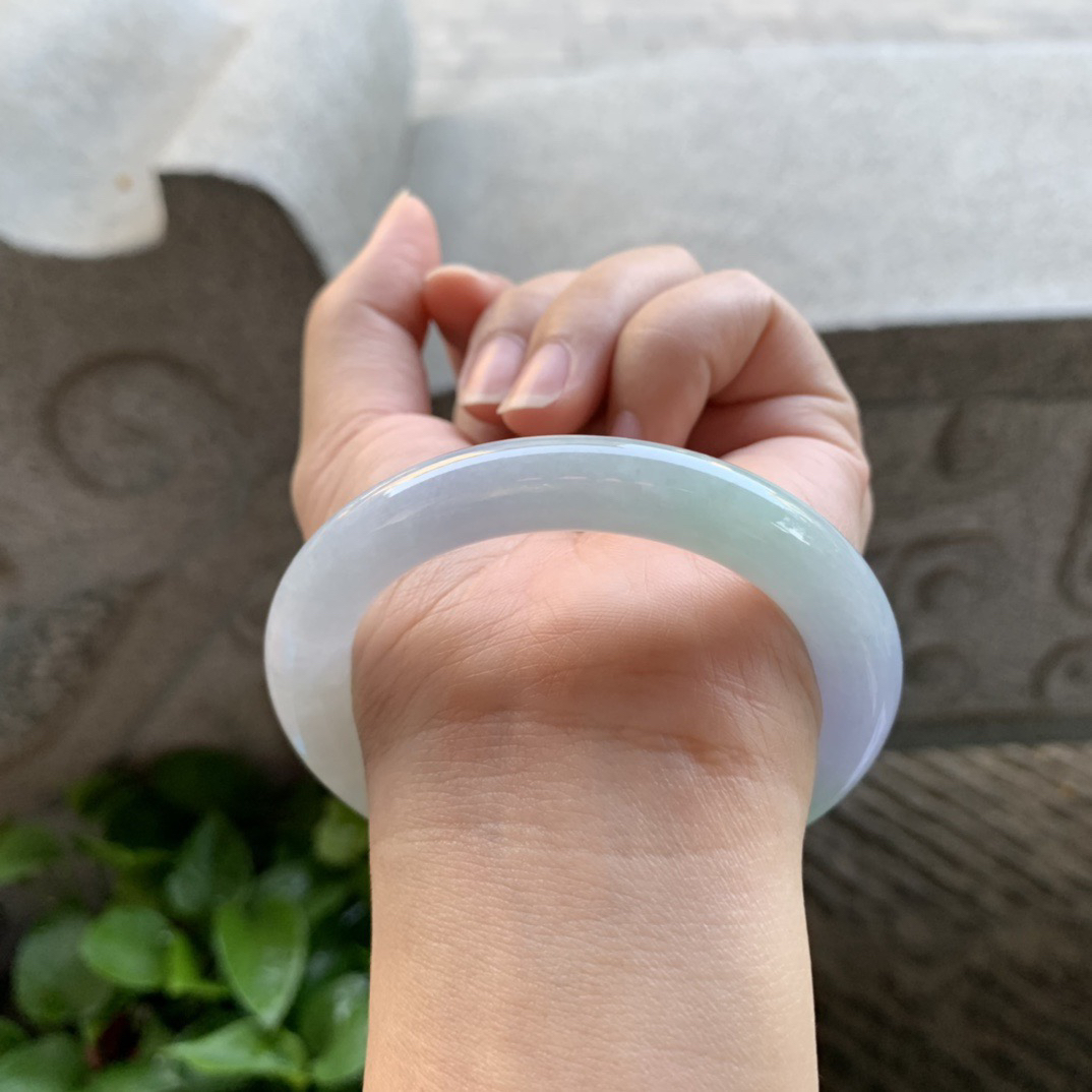 圈口54-9.4 【春彩圆条手镯】圆条54 55可戴