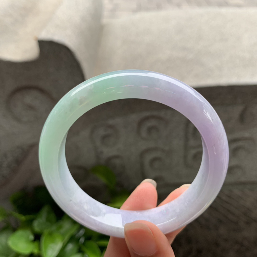 圈口 56.8-12.3-8.7【春彩正圈手镯】正圈56 57可戴