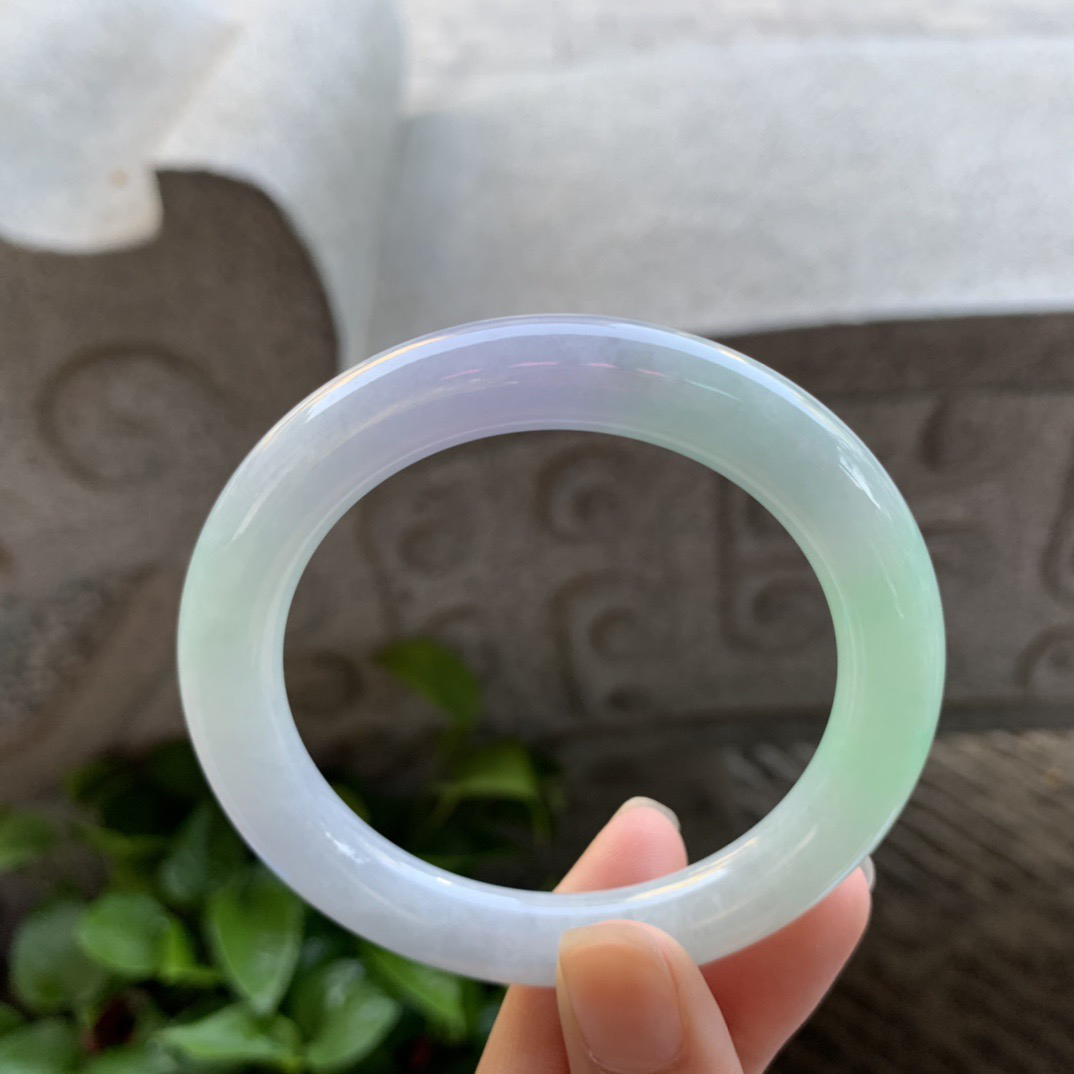 圈口54-9.4 【春彩圆条手镯】圆条54 55可戴