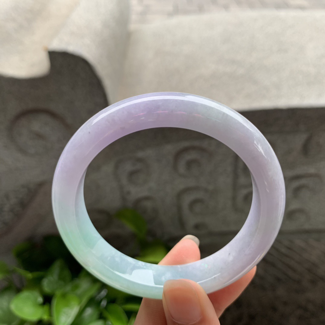 圈口 56.8-12.3-8.7【春彩正圈手镯】正圈56 57可戴