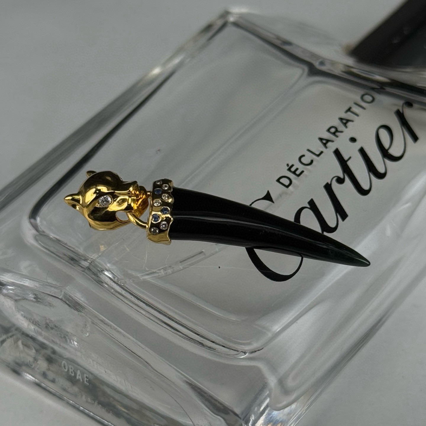 精品18k墨翠兽牙 种好色正 重金豪镶