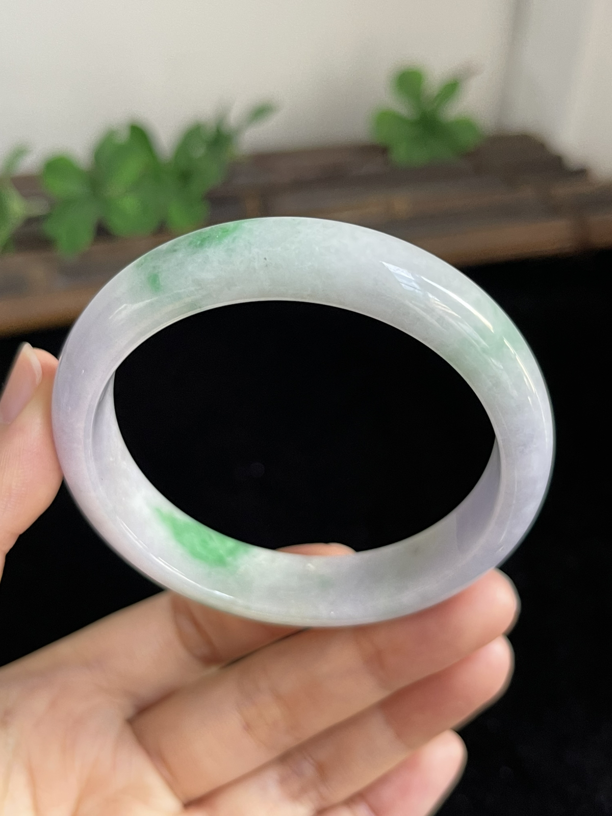 正圈54.5圈口，翡翠手镯