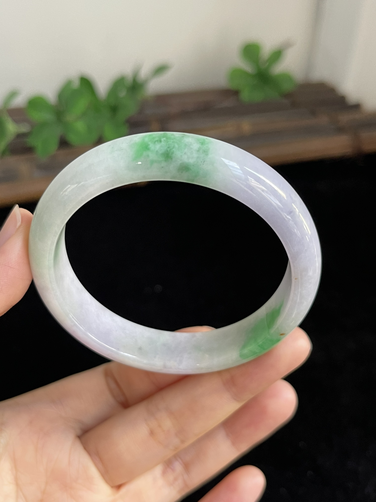 正圈54.5圈口，翡翠手镯