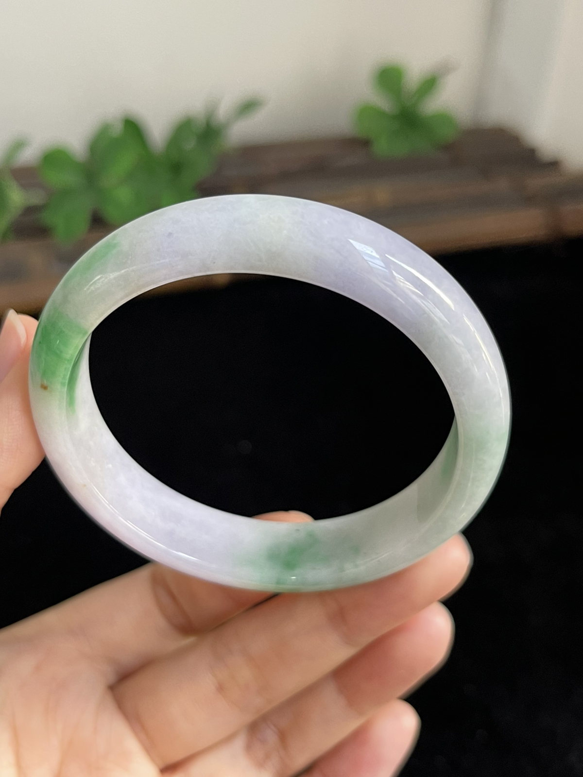 正圈54.5圈口，翡翠手镯