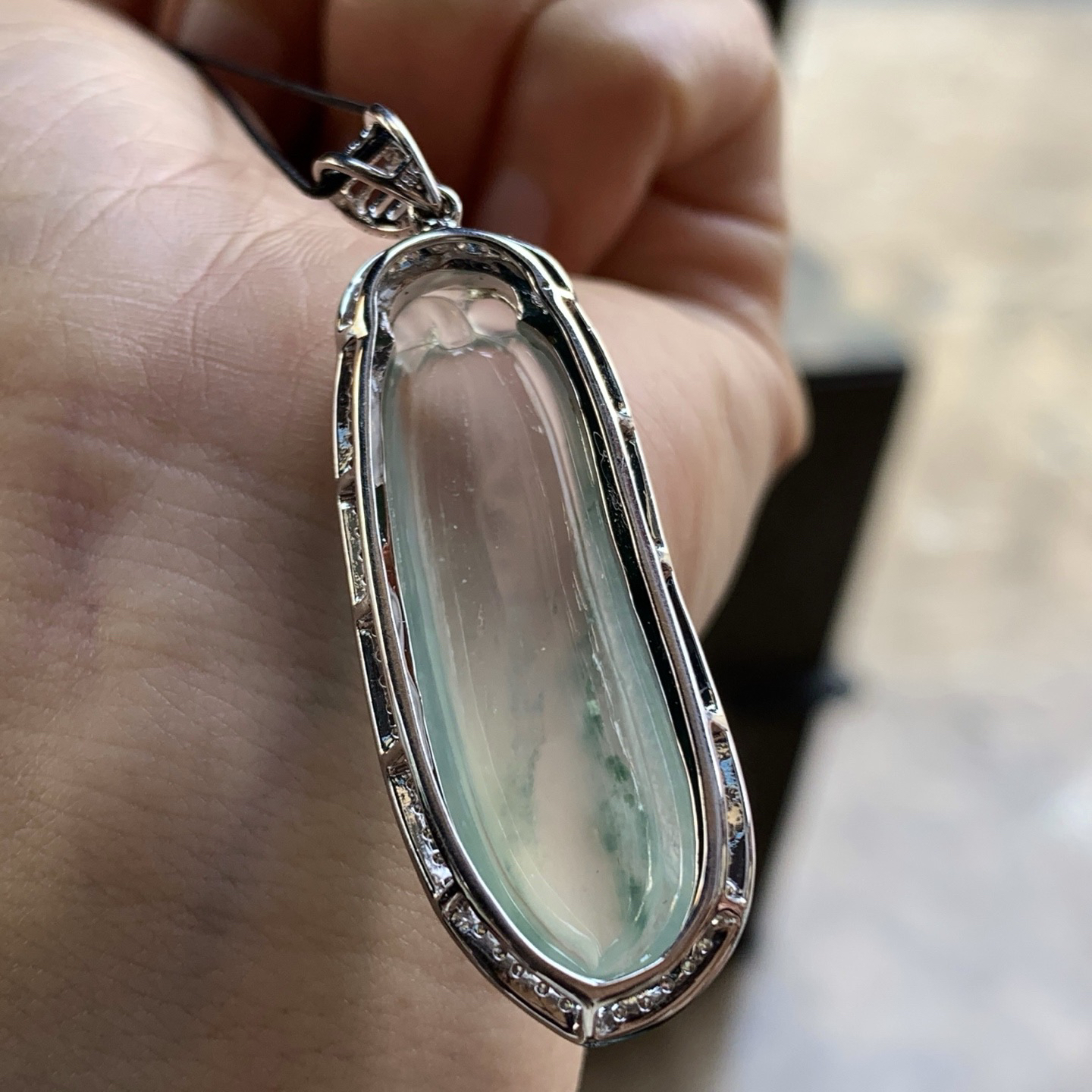 金钻镶嵌飘花福瓜^_^冰透