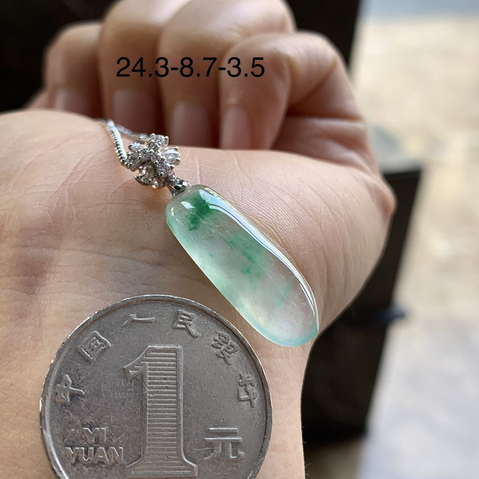 金扣冰绿花福瓜^_^水润