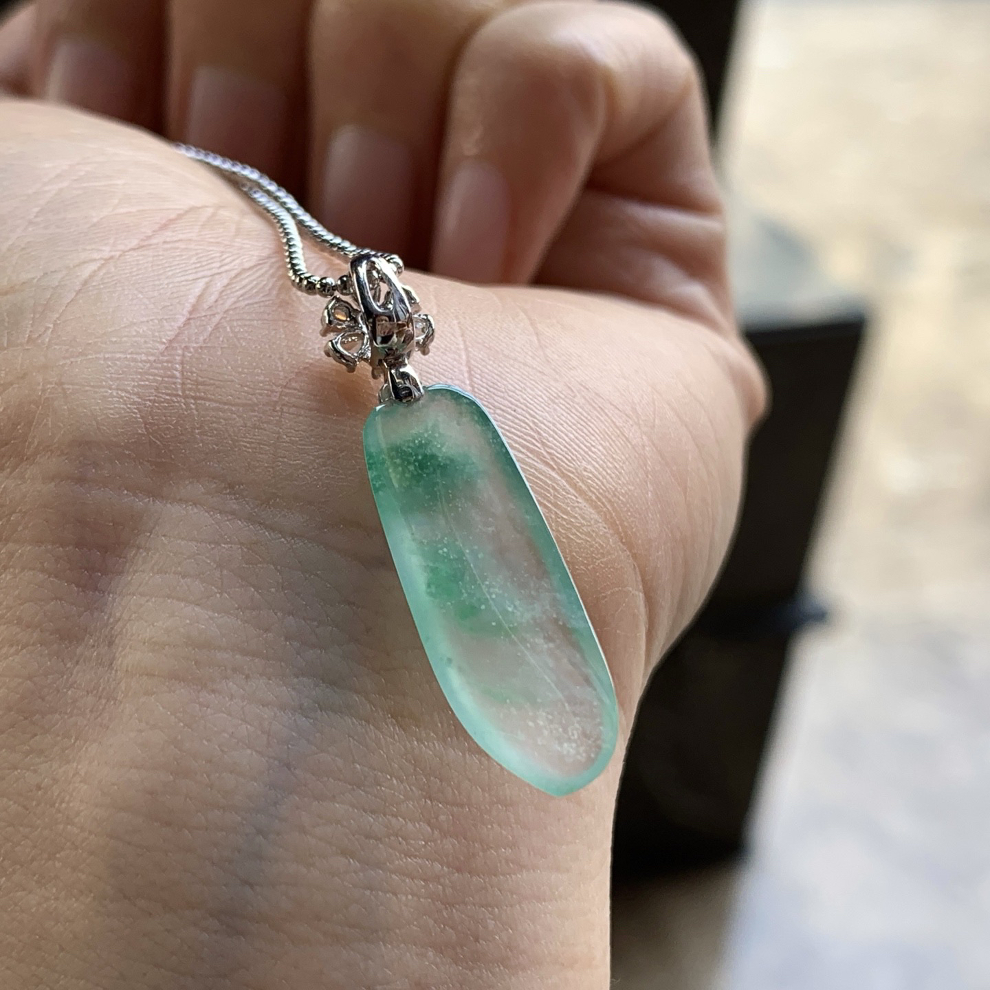 金扣冰绿花福瓜^_^水润