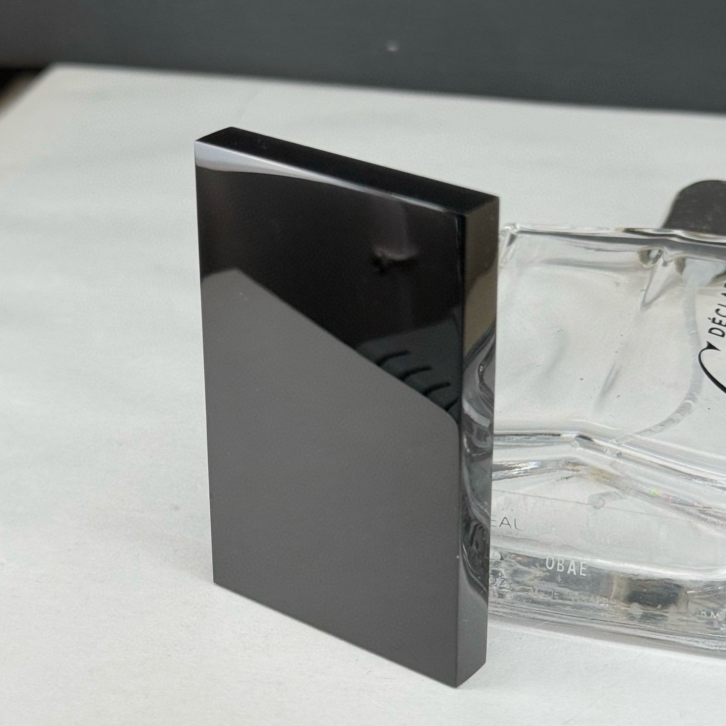 精品墨翠无事牌 种好色正 黑度极好 打灯通透 油性十足