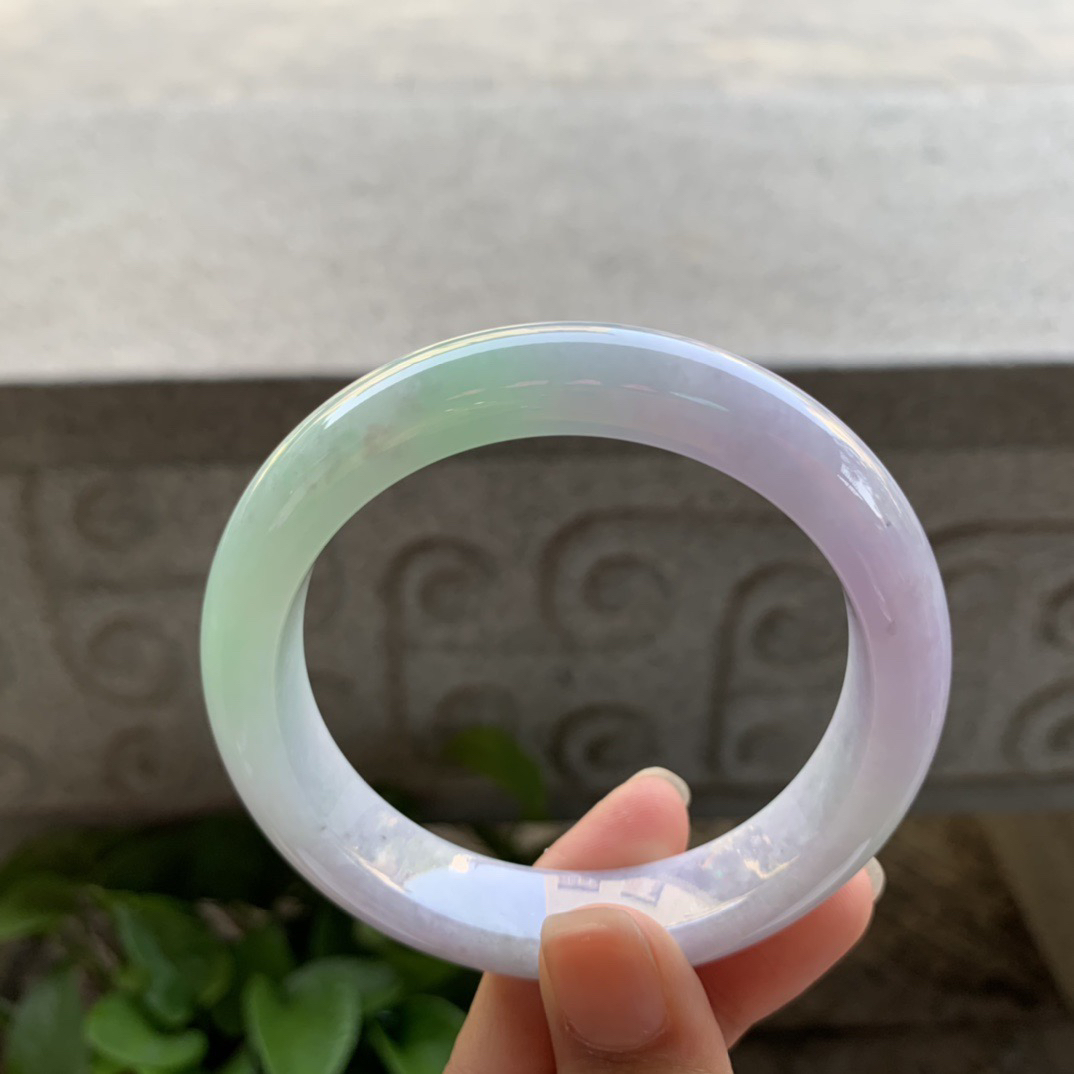 圈口56.8-12.3-9.8 【春彩正圈手镯】正圈56 57可戴