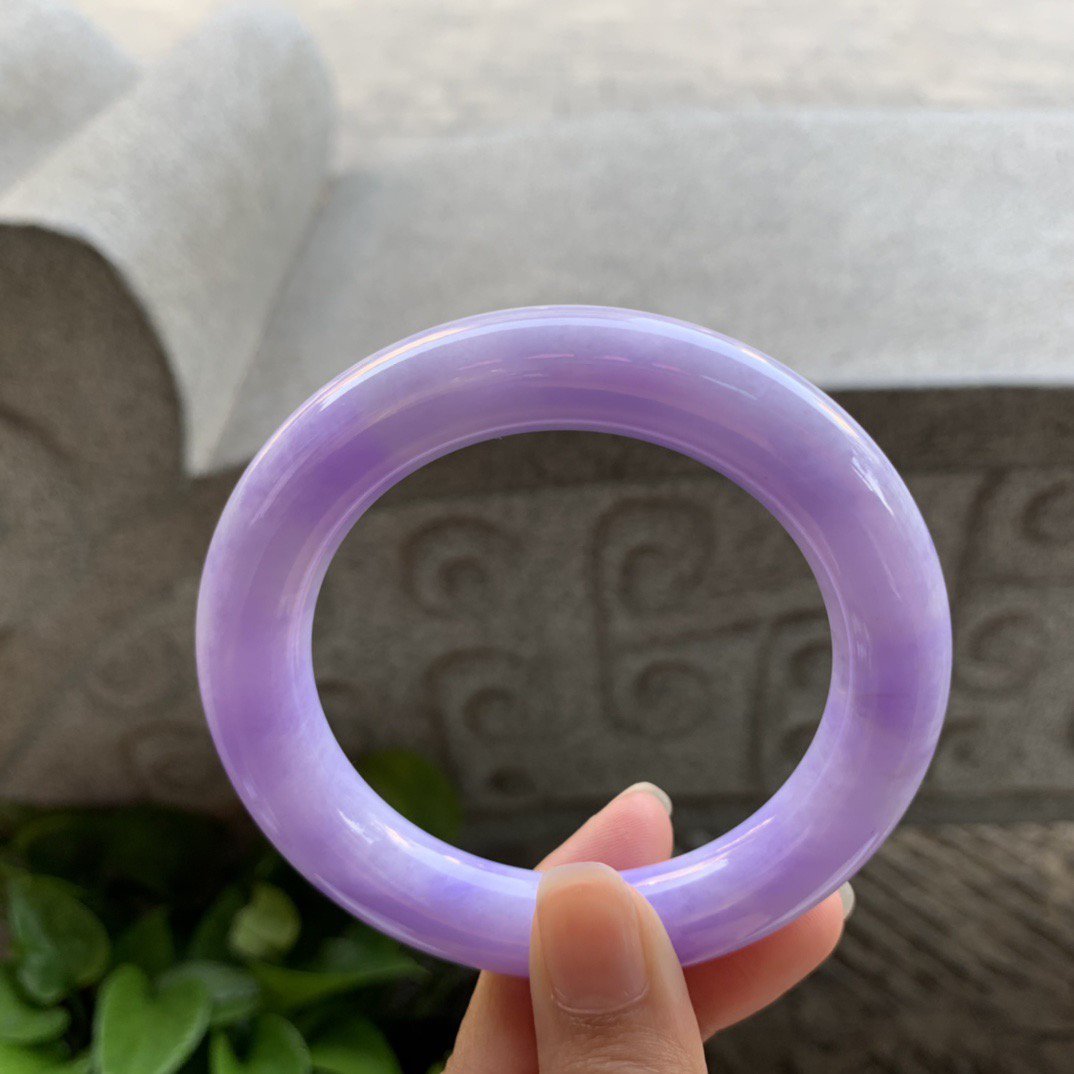 圈口 56.7-11.7【满紫圆条手镯】圆条56 57可戴