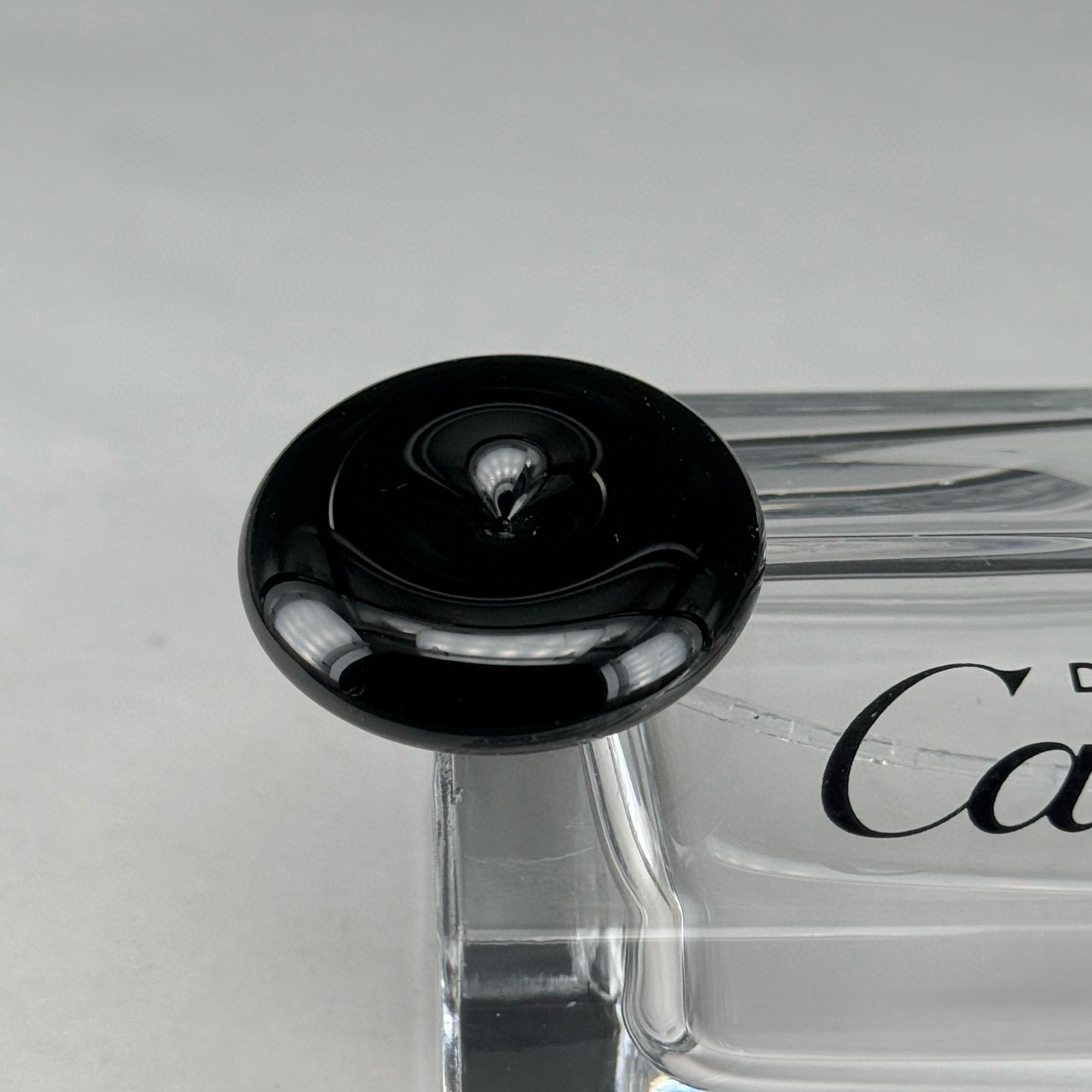 精品墨翠双面鼓平安扣 种好色正 黑度极好 打灯通透 油性十足 尺寸30.7