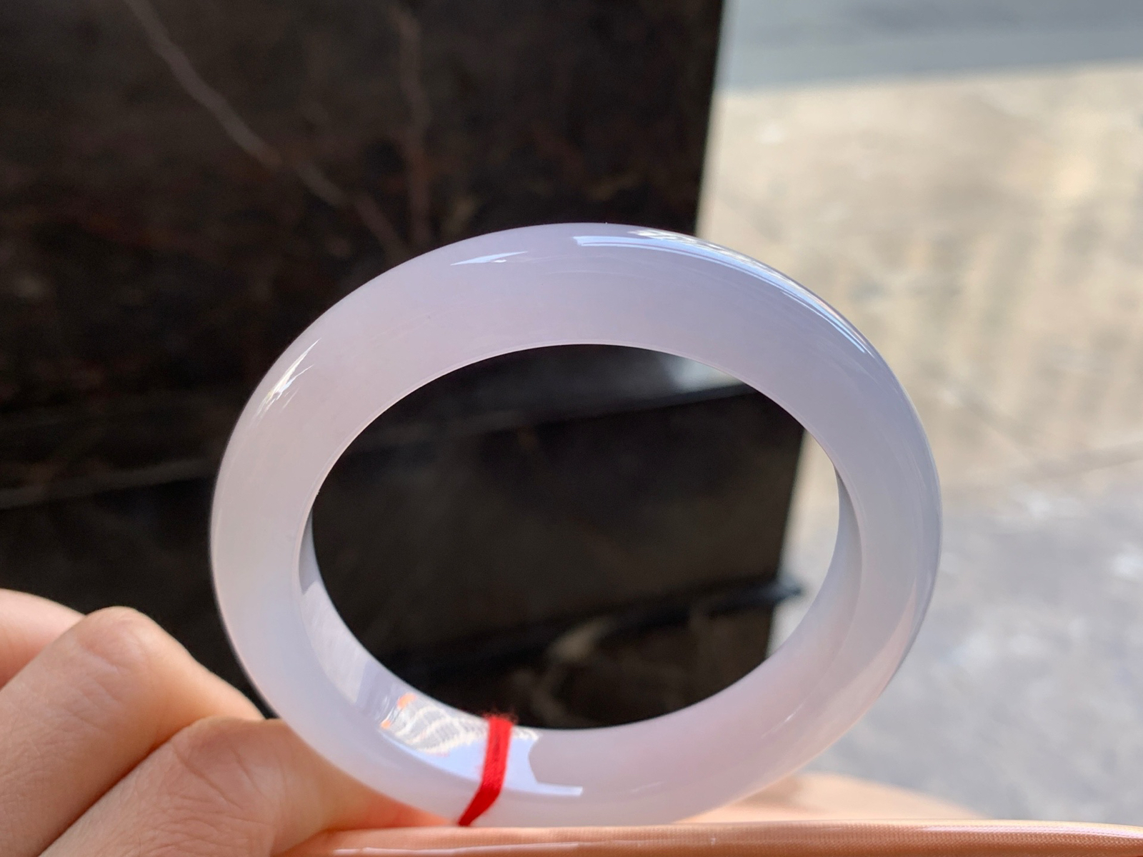 58-11.8-9.5

冰紫手镯^_^水润清透