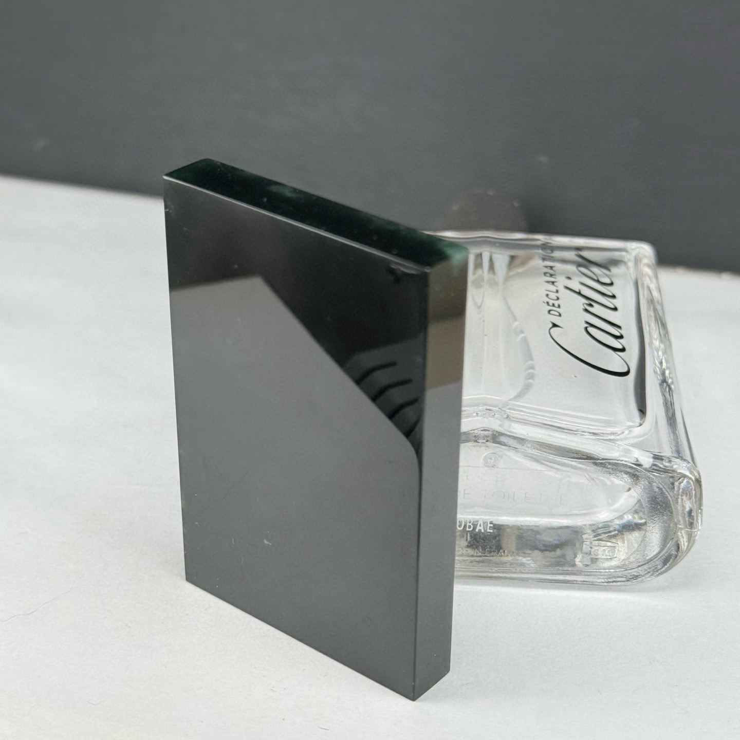 精品墨翠无事牌 厚桩 种好色正 黑度好 尺寸62.3