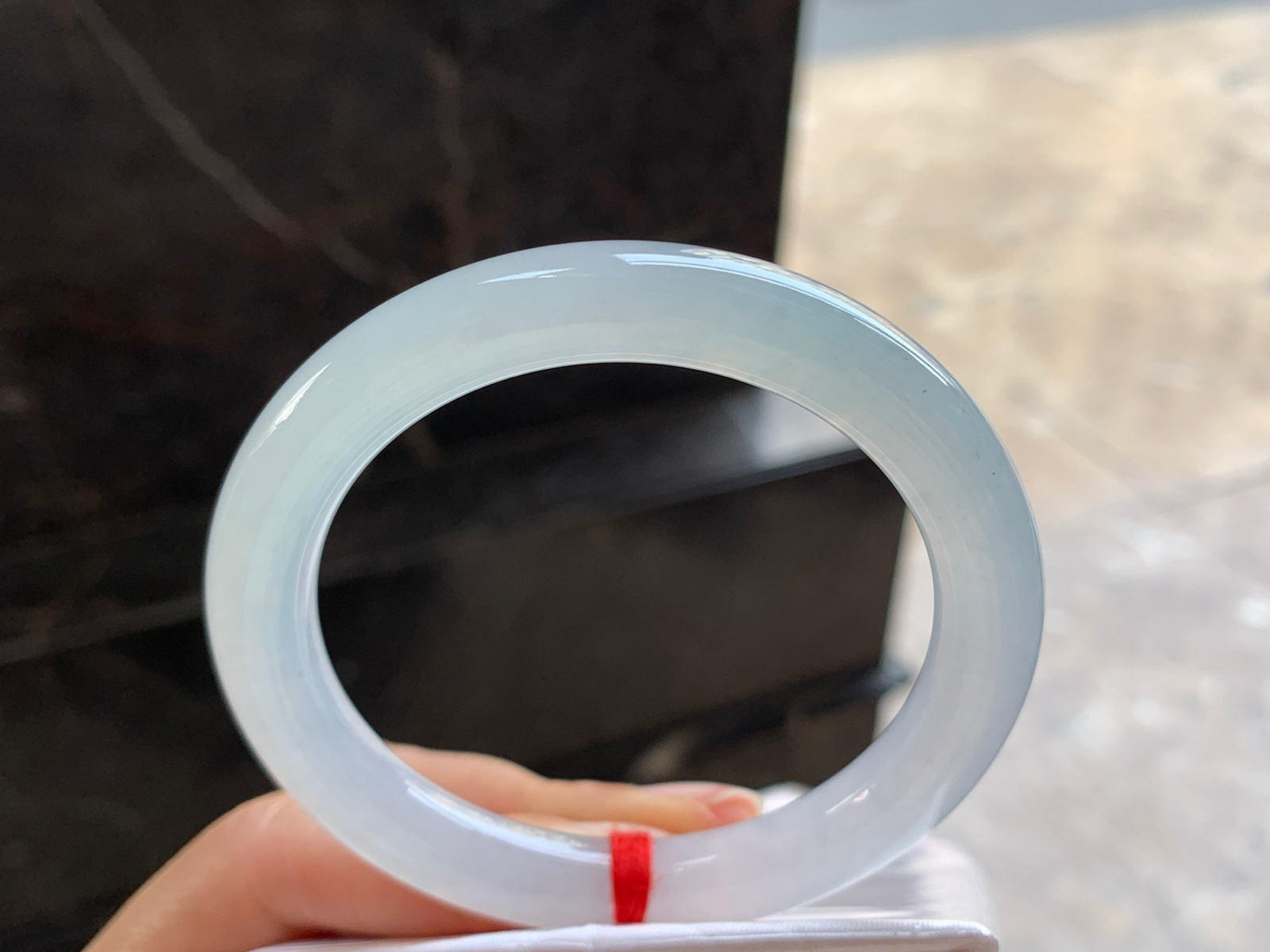 55-9

冰种圆条手镯^_^种水好