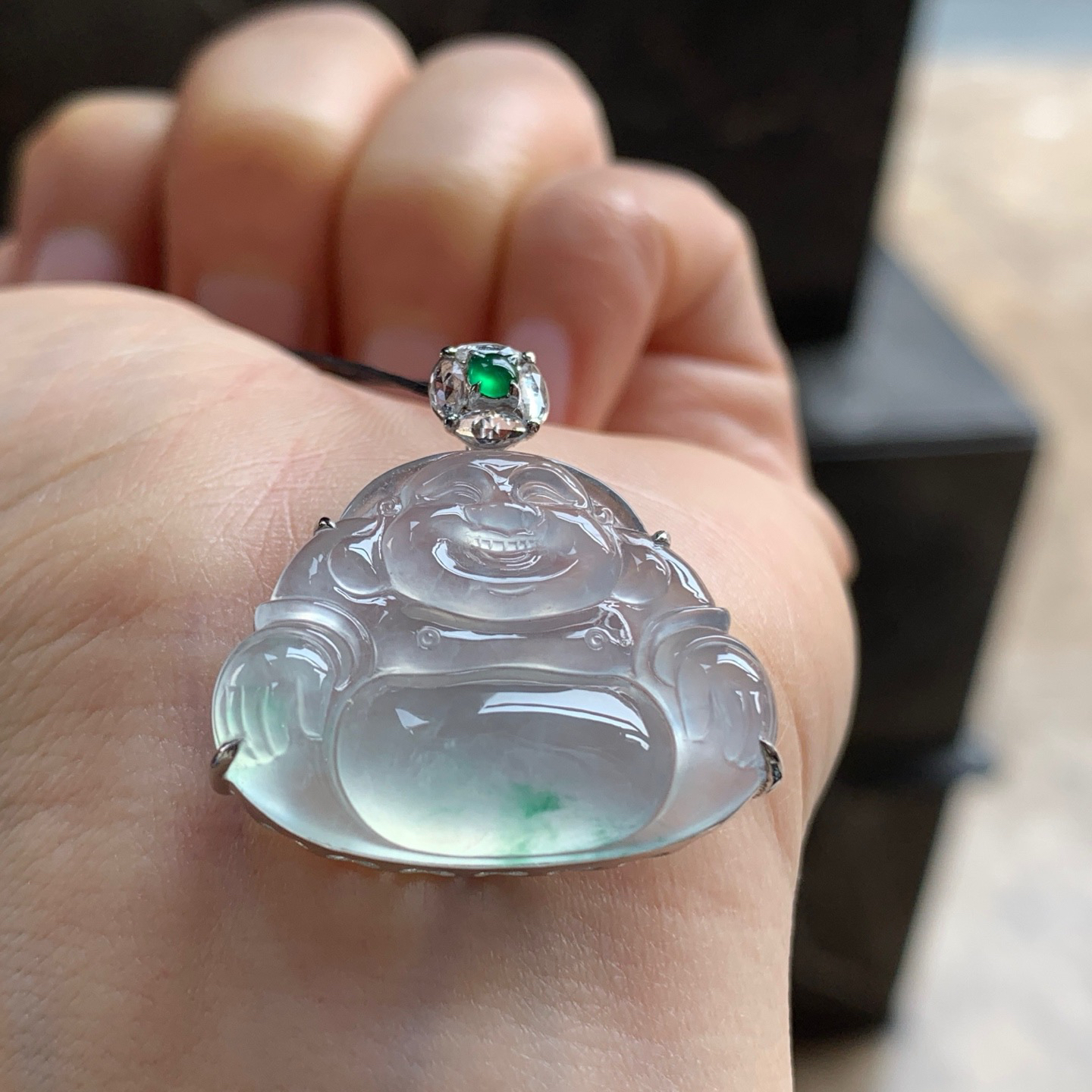 金钻镶嵌冰佛公^_^透亮